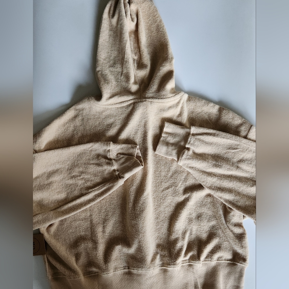 NWT Urban Rebel Cropped Zip Up Hoodie Size 2X - Picture 2 of 13